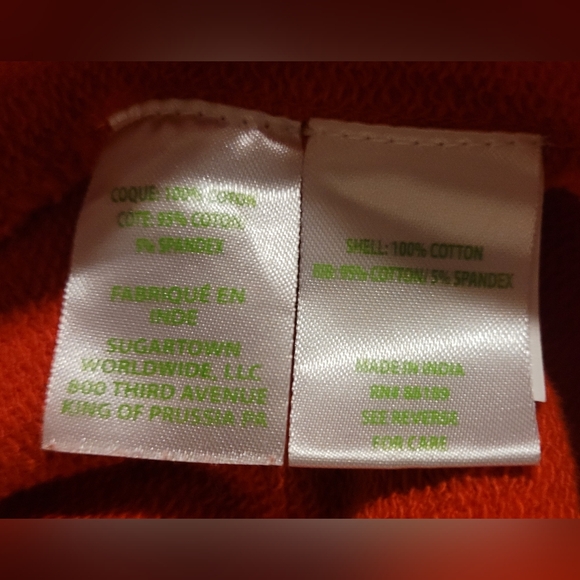 ​Lilly Pulitzer Luxletic Beach Comber Pullover Ruby Red Gold Zips Size XL - Picture 8 of 15